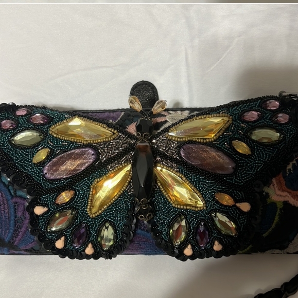 Mary Frances Butterfly Clutch/Crossbody Handbag - Picture 2 of 10